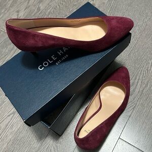 Cole Haan suede pumps - 7.5 like new!
